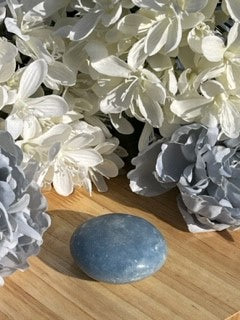 Blue Calcite Palmstone