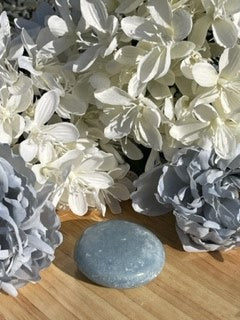 Blue Calcite Palmstone