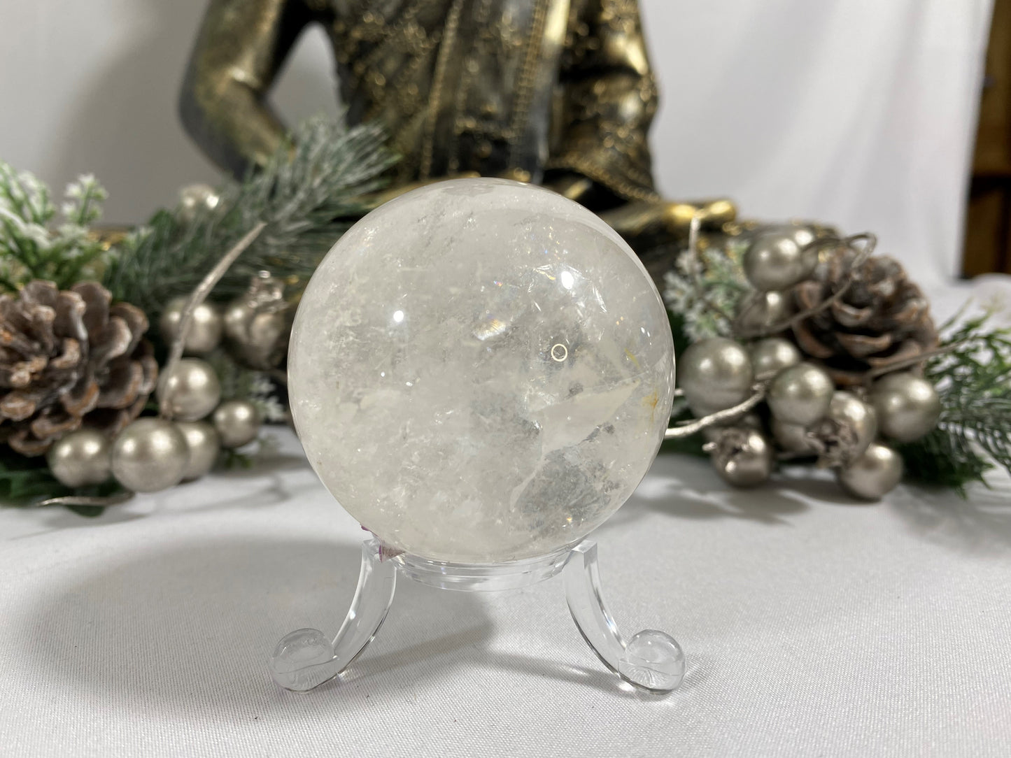 Clear Quartz Sphere