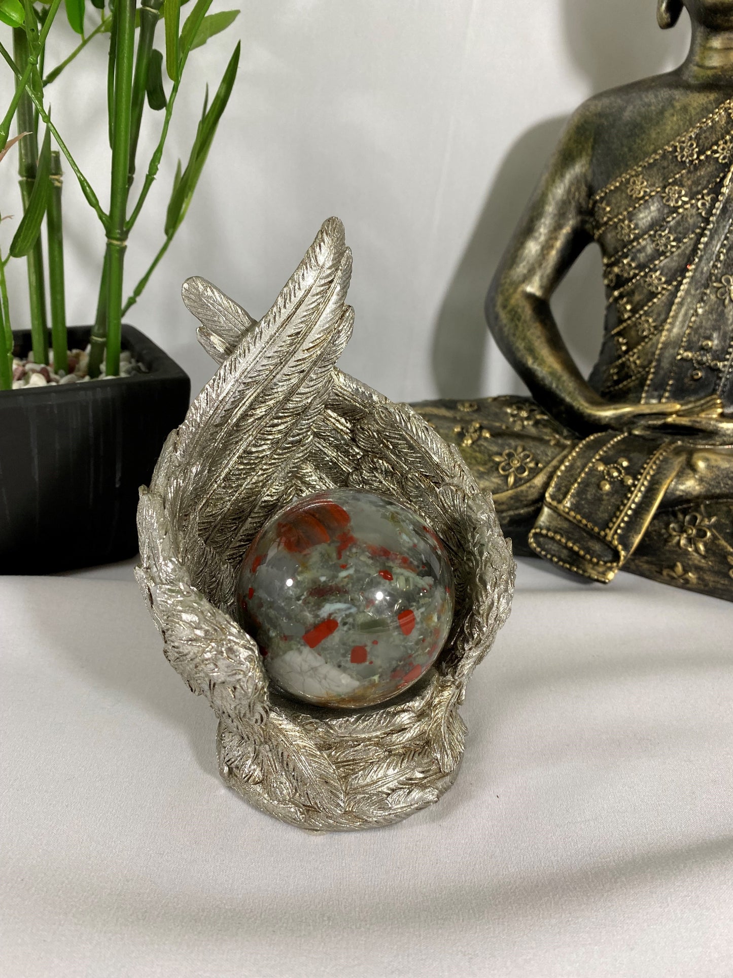 African Bloodstone Sphere