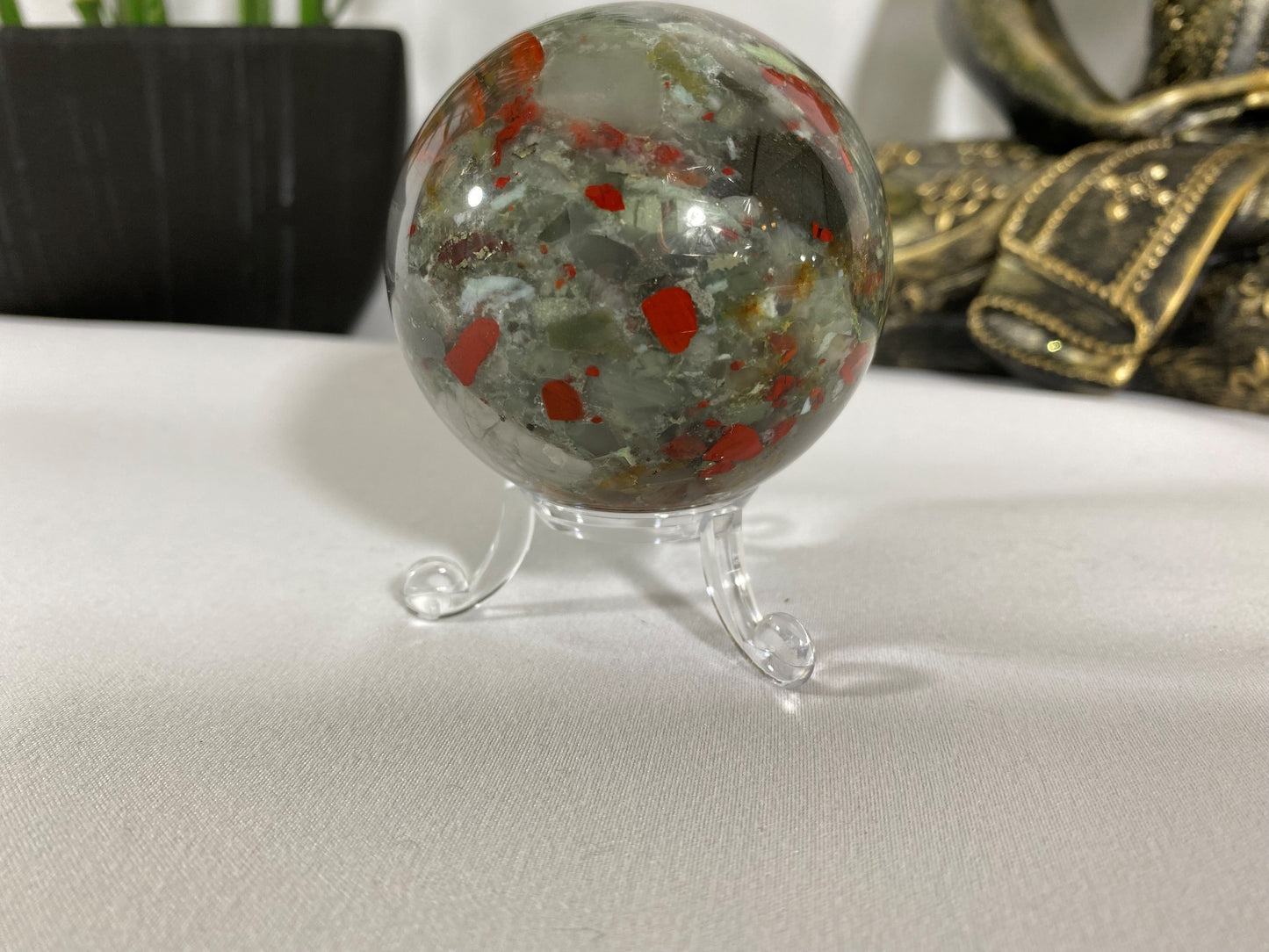 African Bloodstone Sphere