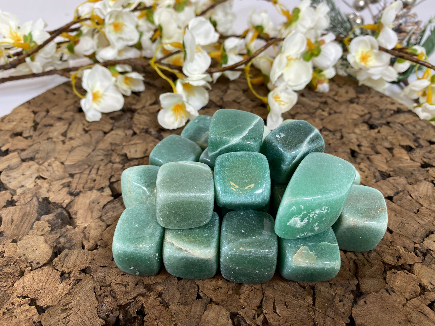 Green Aventurine Cubes