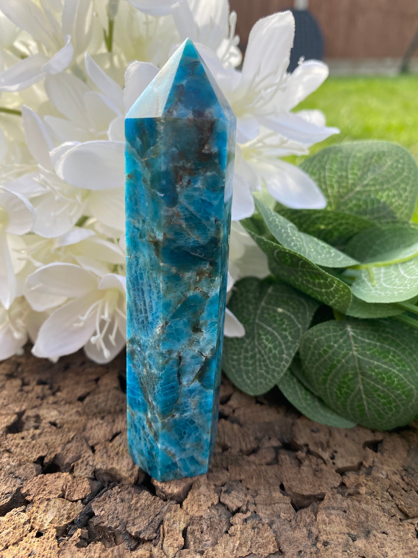 Blue Apatite Tower