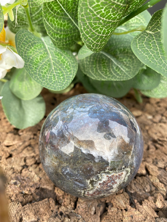 Moss Agate Sphere