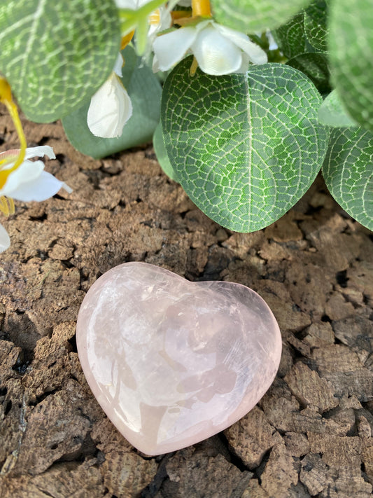 Rose Quartz Heart