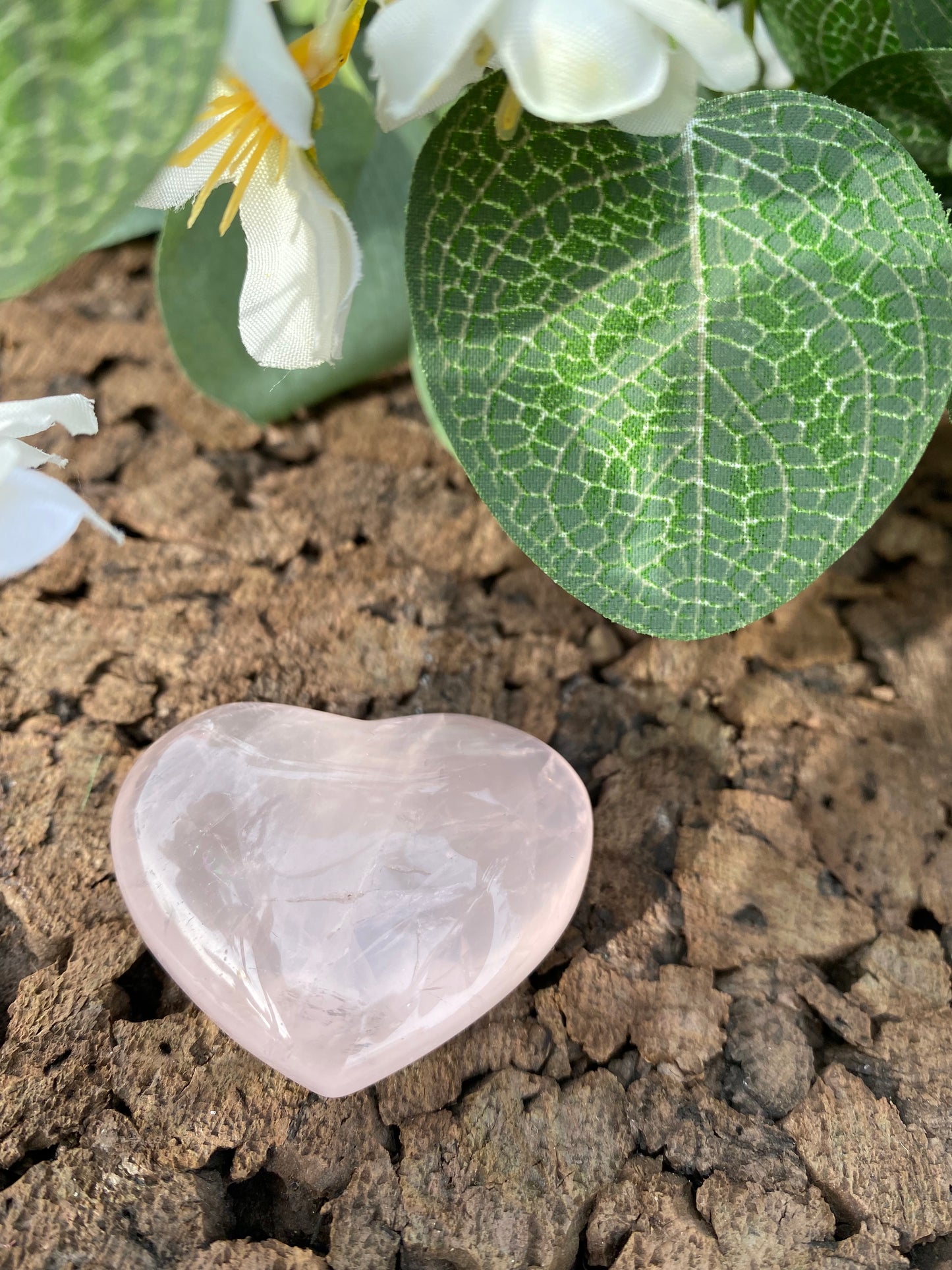 Rose Quartz Heart