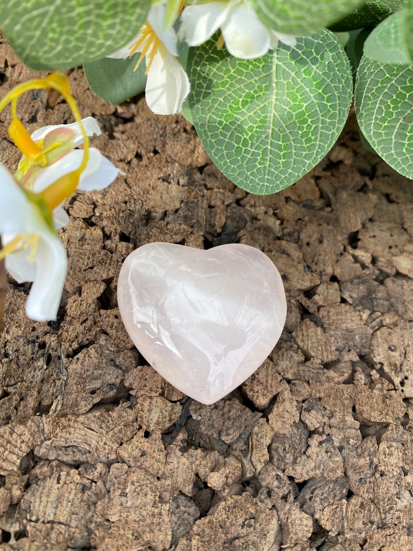 Rose Quartz Heart