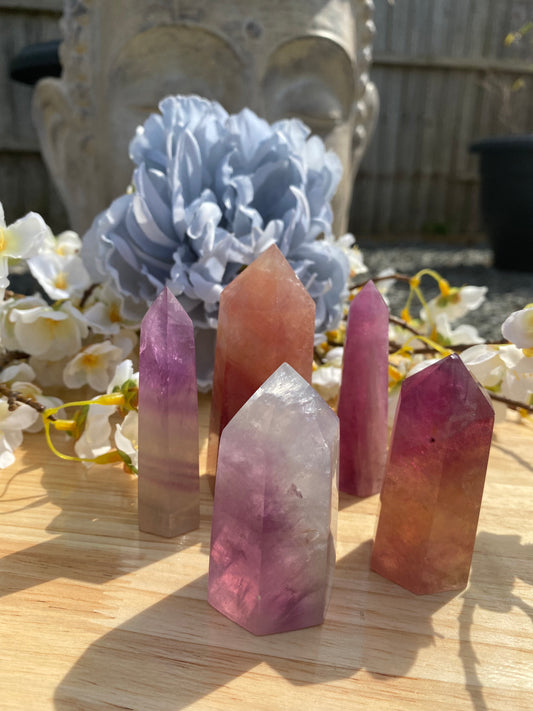 Purple Fluorite Tower