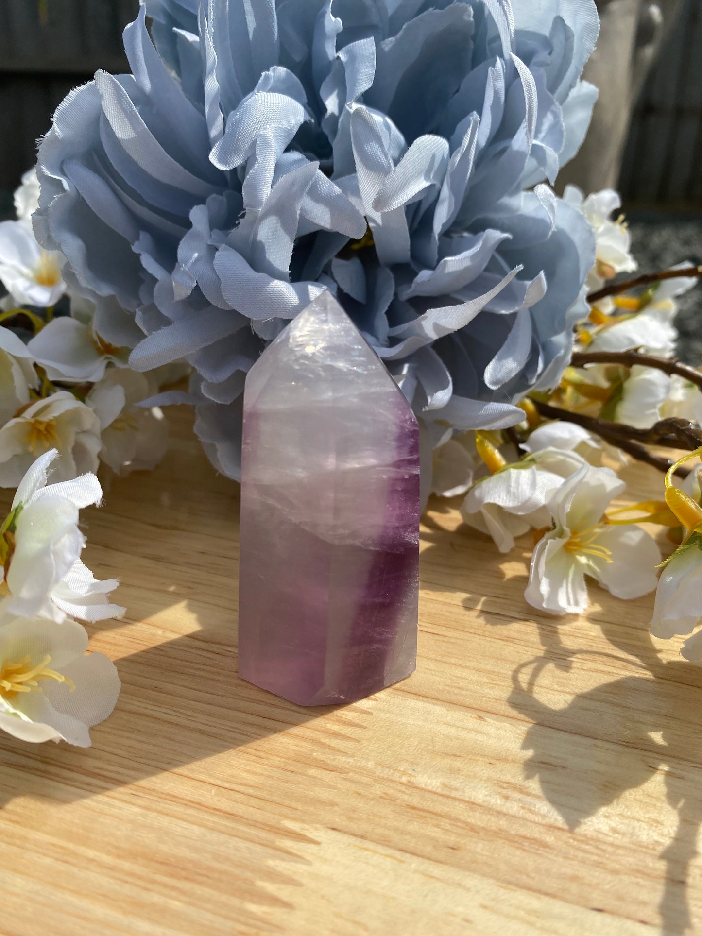 Purple Fluorite Tower