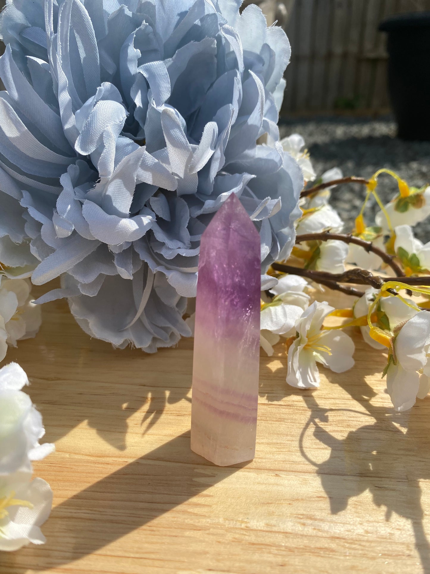 Purple Fluorite Tower