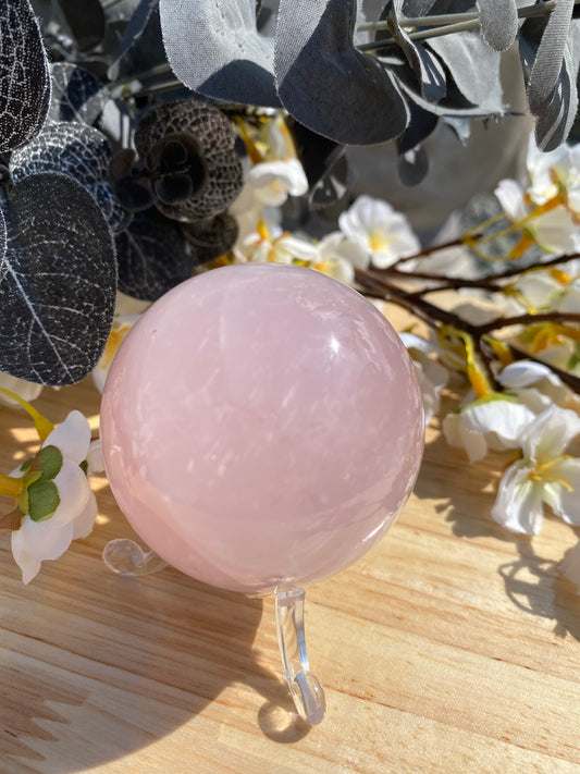 Rose Quartz Sphere