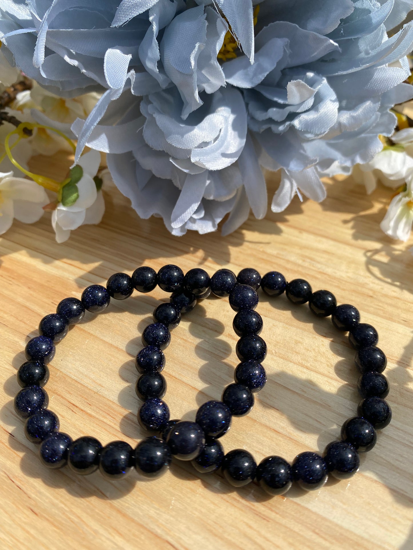 Blue Sandstone Bracelet