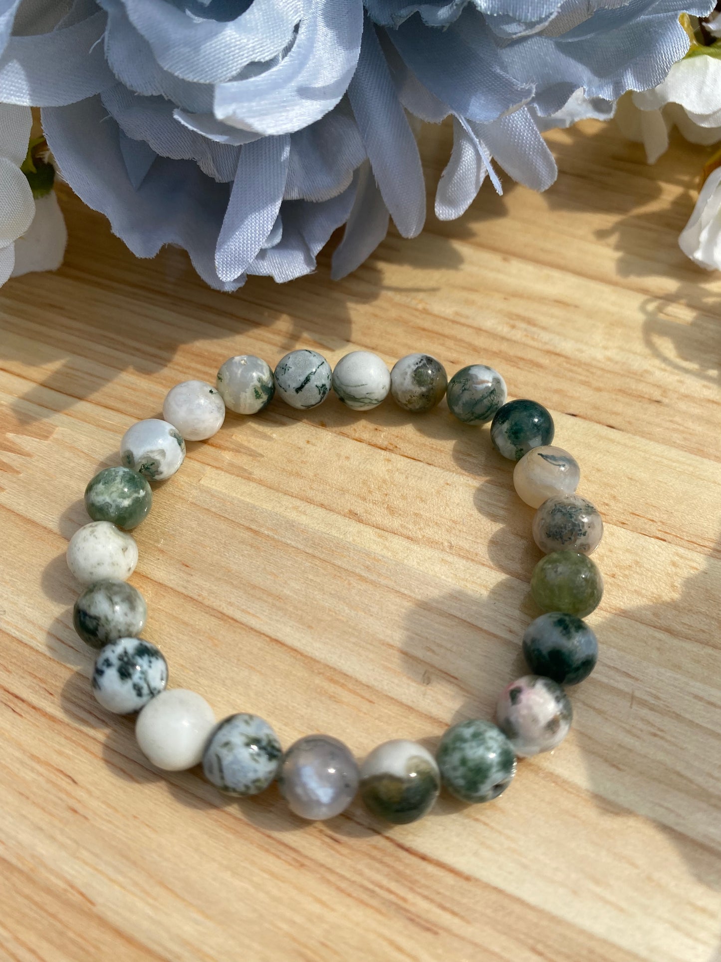 Moss Agate Bracelet