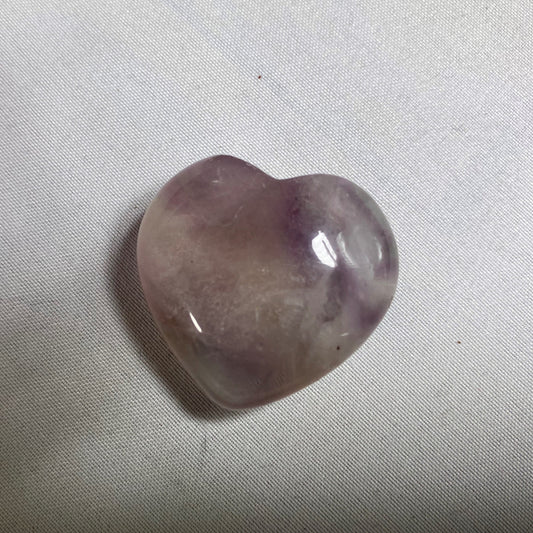 Lavender Rose Quartz Heart