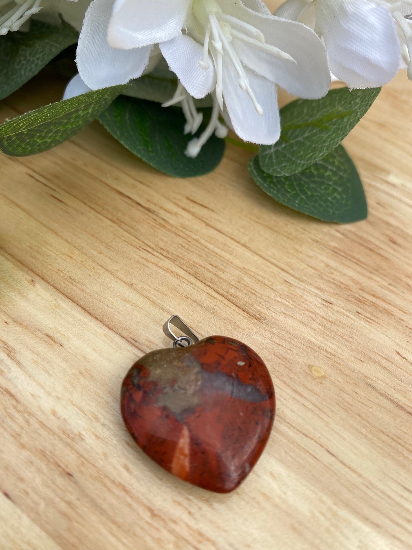 Poppy Jasper Pendant